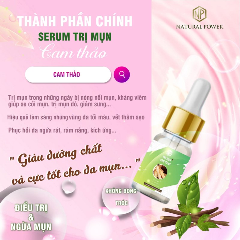 serum diệt và trị mụn